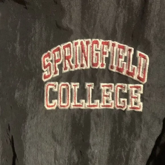 Vintage 80s Springfield College‎ Starter Jacket